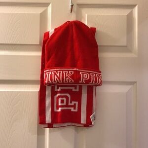 💖 Scarf Beanie SET 💖 Victoria Secret PINK